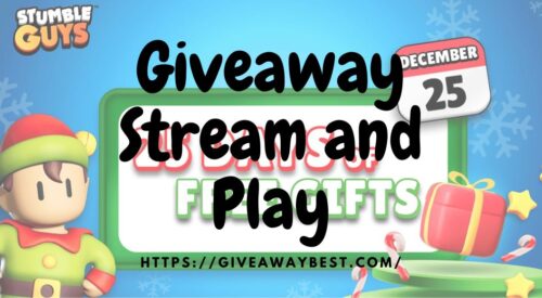 Giveaway Stream and Play